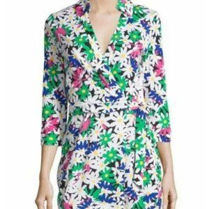 Diane Von Furstenberg Celeste Garden Daisy Romper
